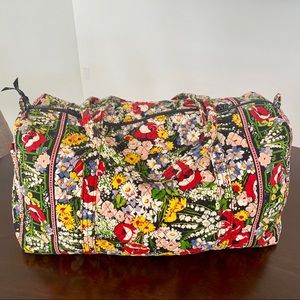 Vera Bradley Poppy Fields Large Duffle Bag